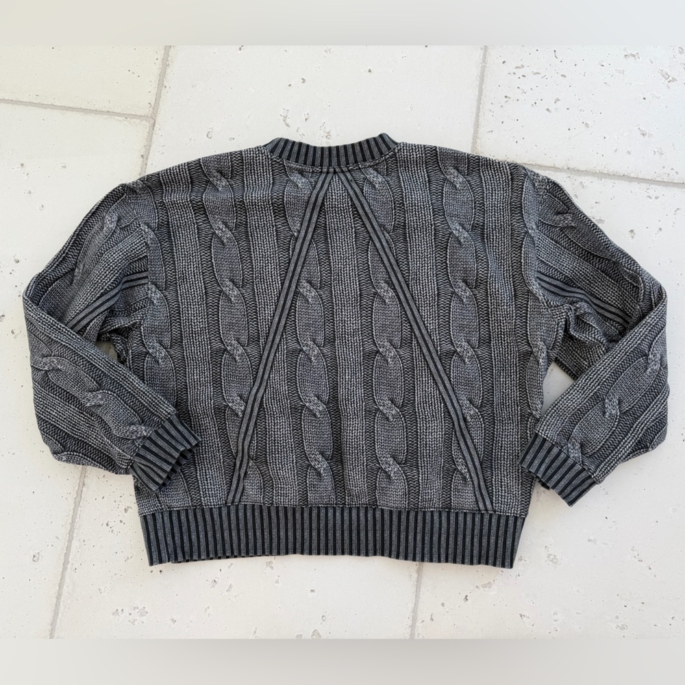 Rag & Bone Miramar Cable-Effect Sweatshirt - Picture 3 of 4